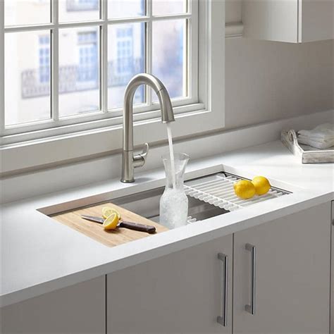 stainless steel cabinet sink|residential stainless steel kitchen sinks.